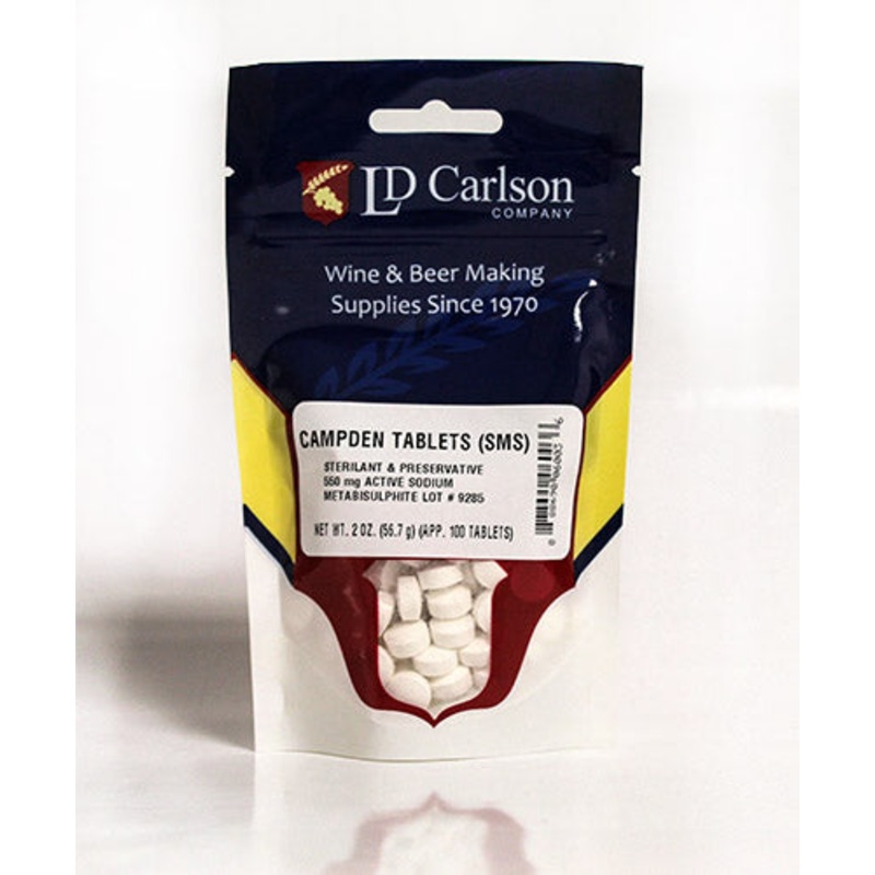 Campden Tablets – Sodium Metabisulphite (100 ct.)