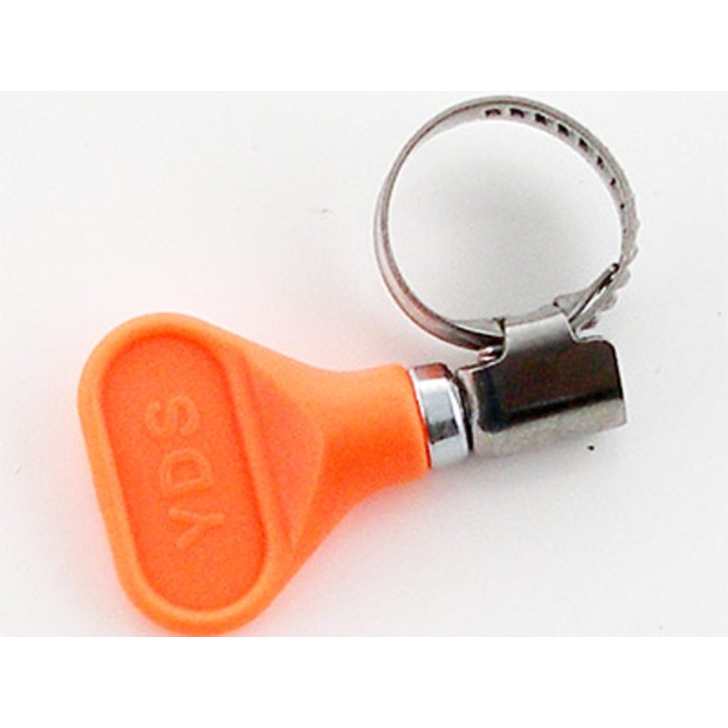 Easy-Turn Hose Clamp 5/8 (Orange)