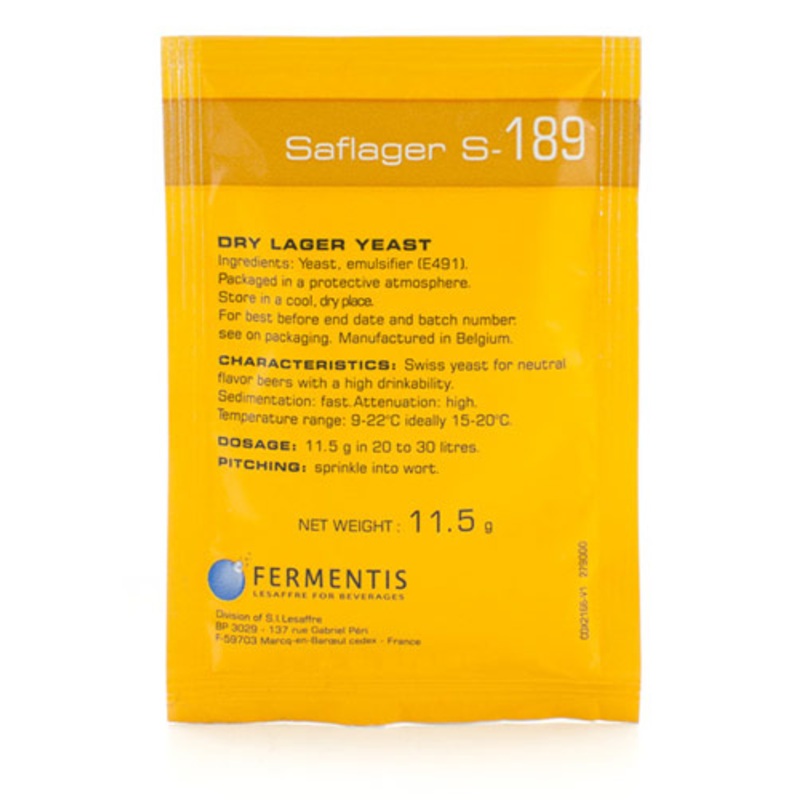 Fermentis SafLager S-189 Yeast