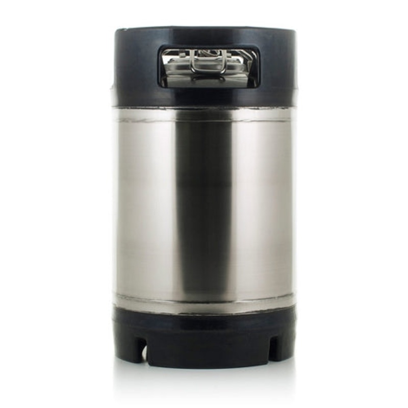New Double Rubber Handle 2.5 Gallon Keg