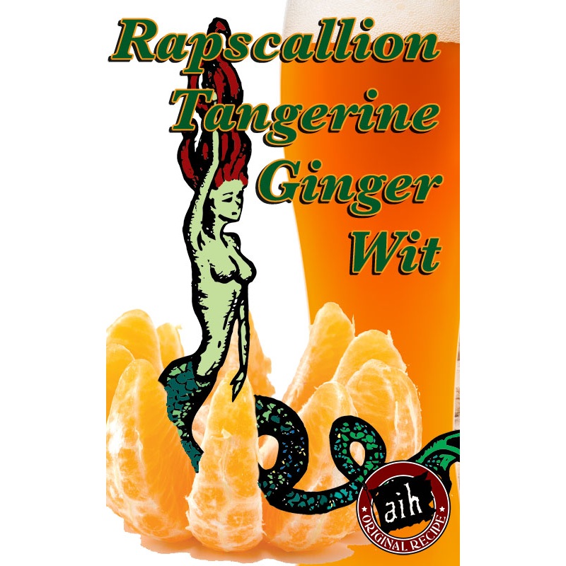 Rapscallion Tangerine Ginger Wit Recipe Kit