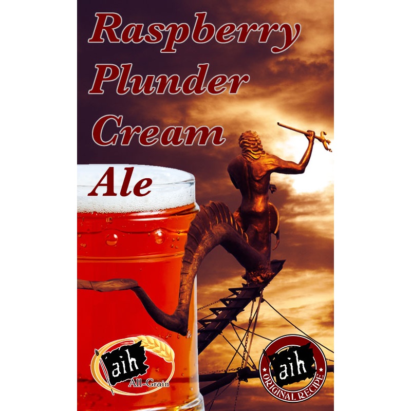 Raspberry Plunder Cream Ale All Grain Recipe