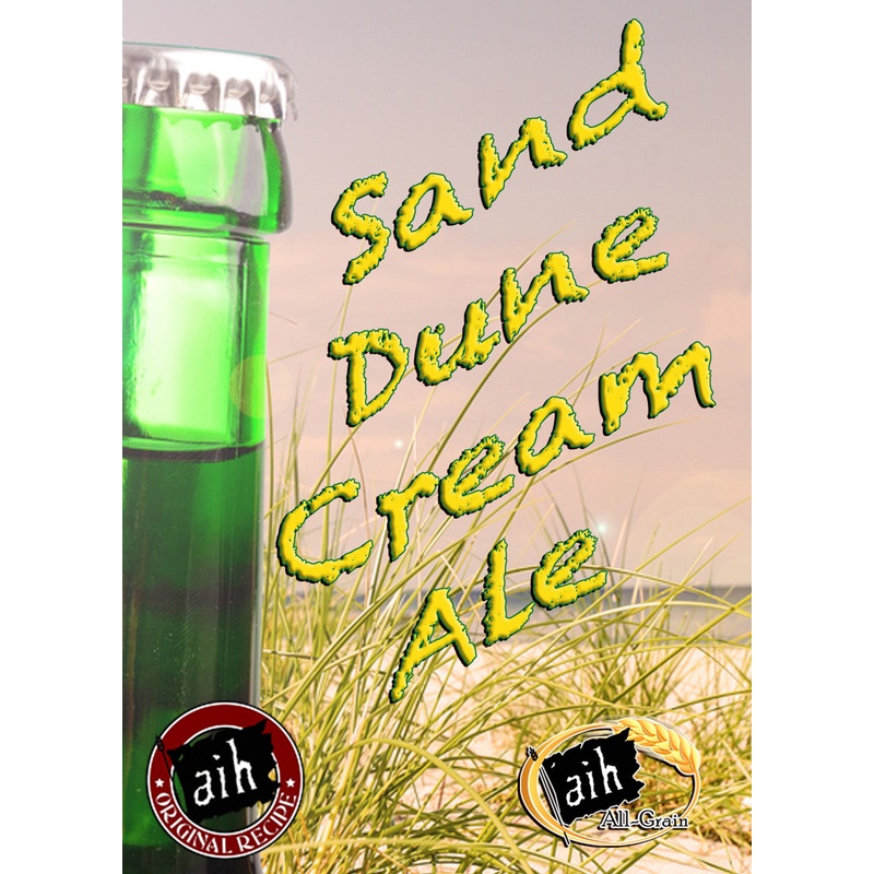 Sand Dune Cream Ale All Grain Recipe