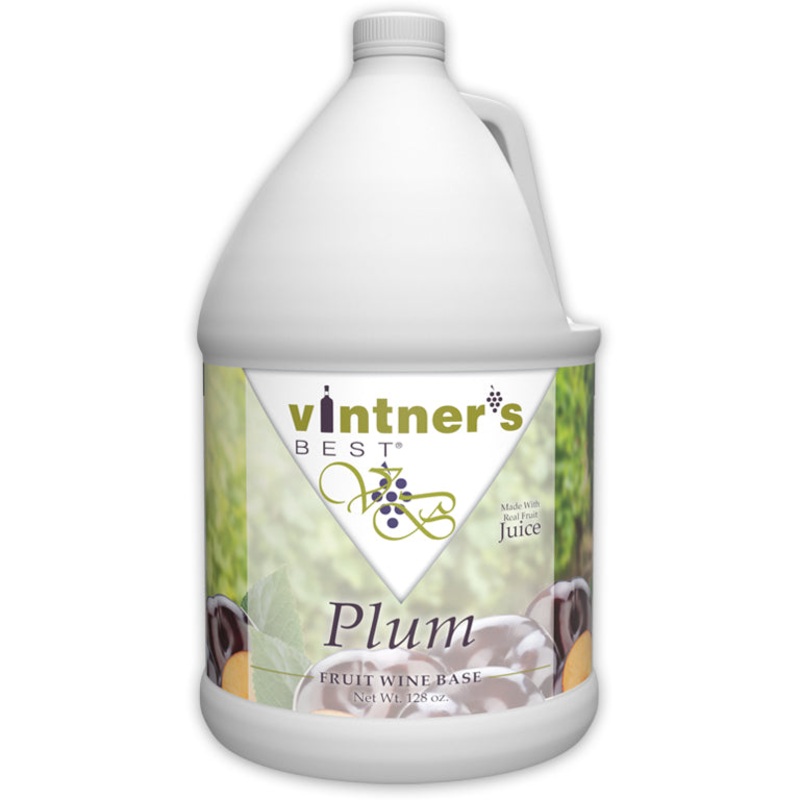 Vintner’s Best Plum Fruit Wine Base 128 oz.