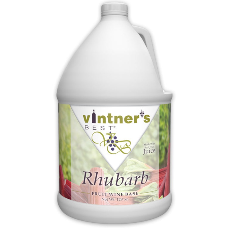Vintner’s Best Rhubarb Fruit Wine Base 128 oz.