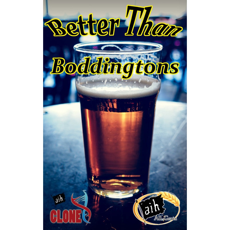 Better Than Boddingtons Clone All Grain Recipe