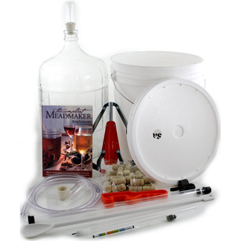 Mead Making Equipment Kit (Glass Secondary)