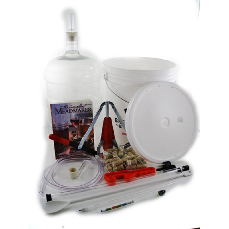 Mead Making Equipment Kit (Plastic Secondary)