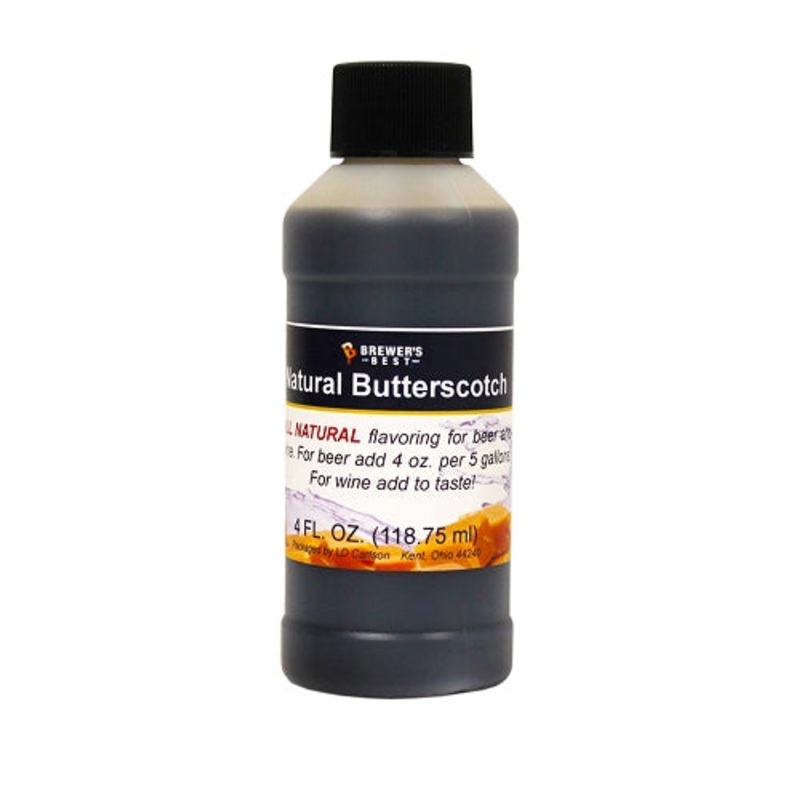 Natural Butterscotch Flavoring Extract – 4 oz.