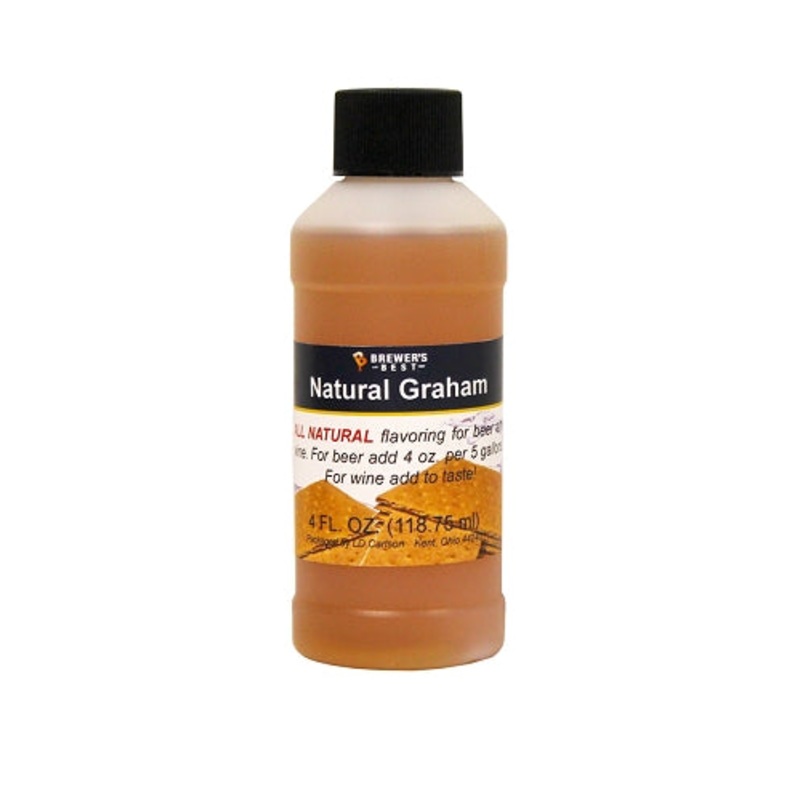 Natural Graham Flavoring Extract – 4 oz.