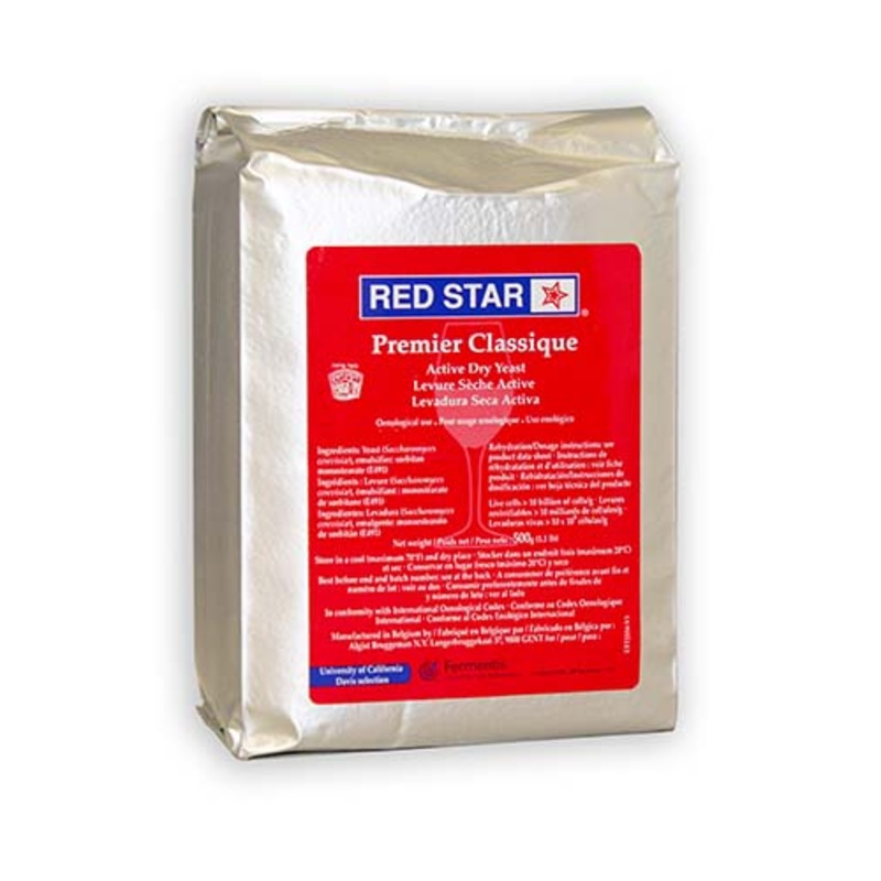 Red Star Premier Classique Wine Yeast – 500g