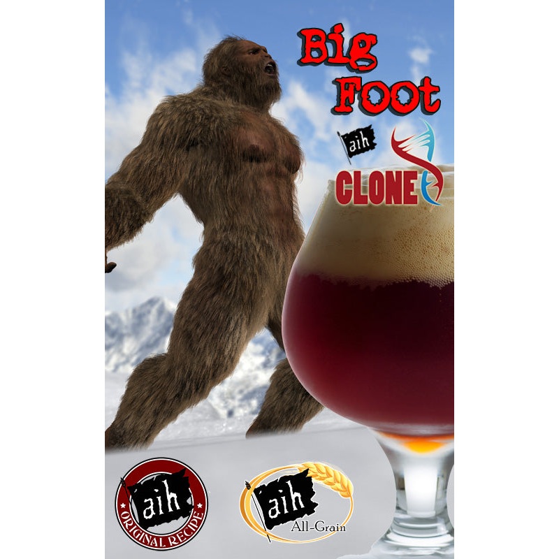 Sierra Nevada Bigfoot Clone All Grain Recipe