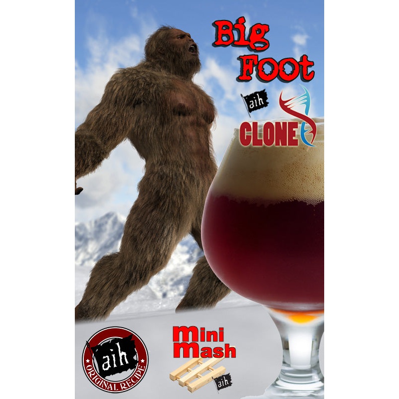 Sierra Nevada Bigfoot Clone Partial Mash Recipe