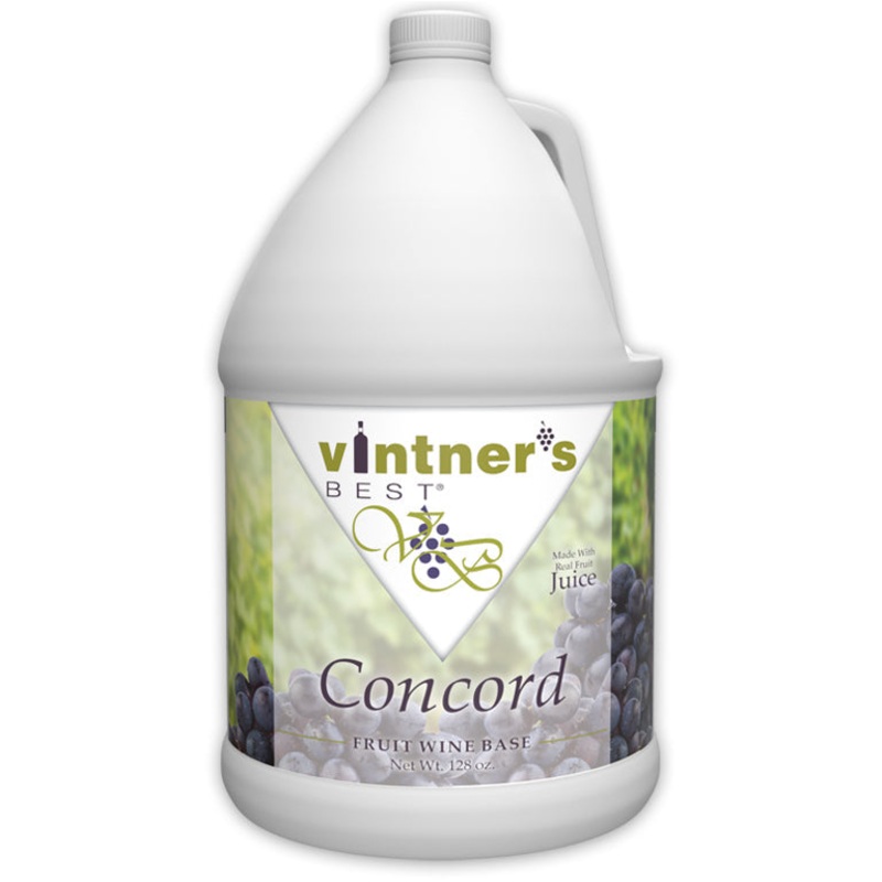 Vintners Best Concord Grape Wine Base 128 oz.