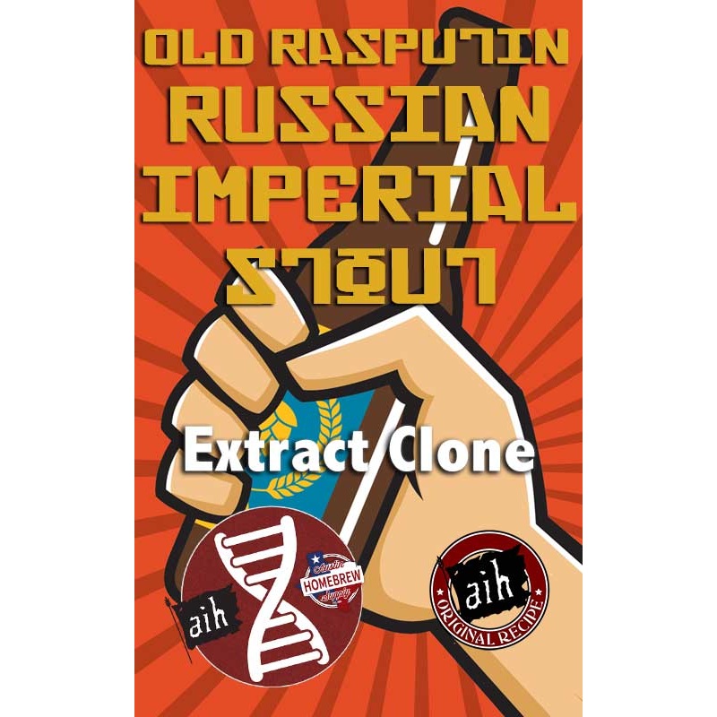 Old Rasputin Russian Imperial Stout Clone Recipe Kit