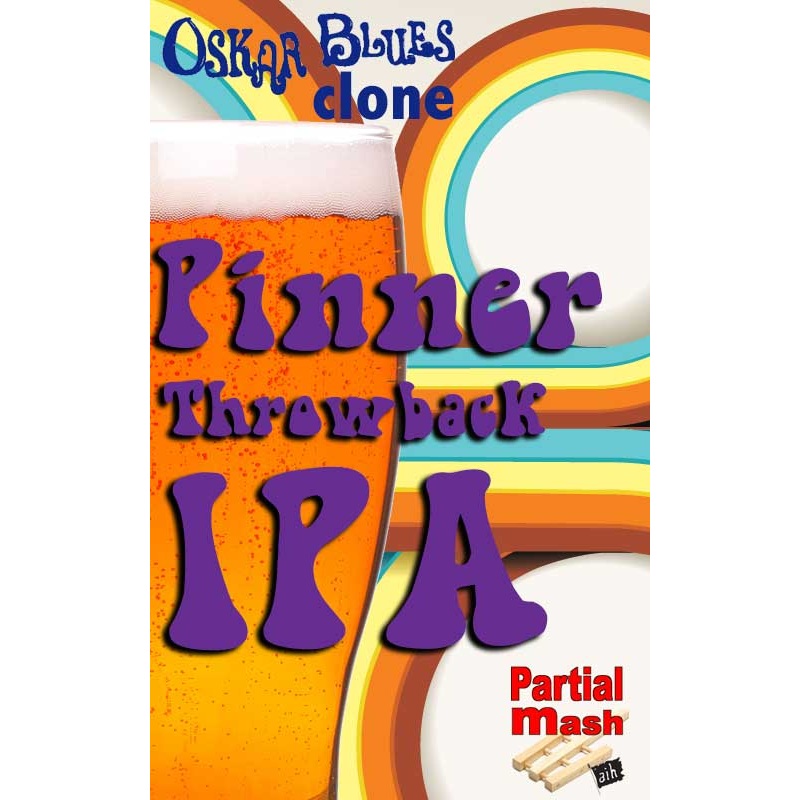 Oskar Blues Pinner IPA Clone Partial Mash Recipe
