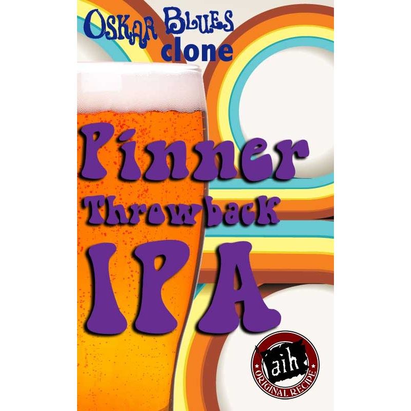 Oskar Blues Pinner IPA Clone Recipe Kit