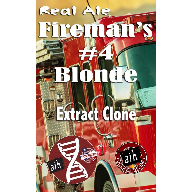 Real Ale Firemans #4 Clone Recipe Kit