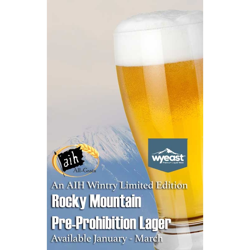 Rocky Mountain Pre-Prohibition Lager All Grain Recipe