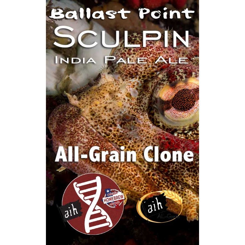 Sculpin IPA Clone All Grain Recipe