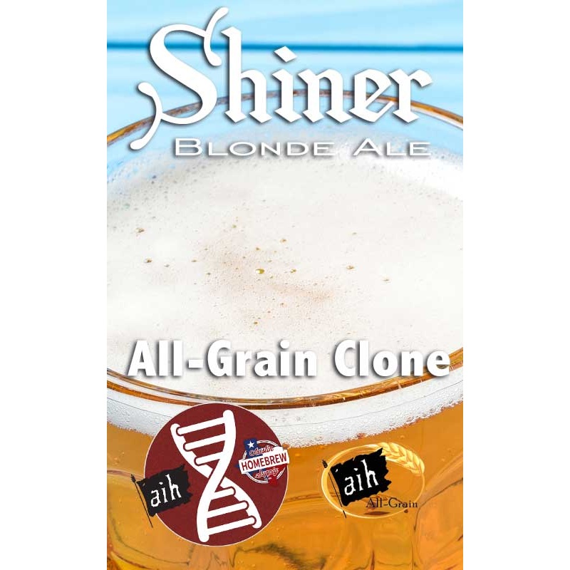 Shiner Blonde Clone All Grain Recipe