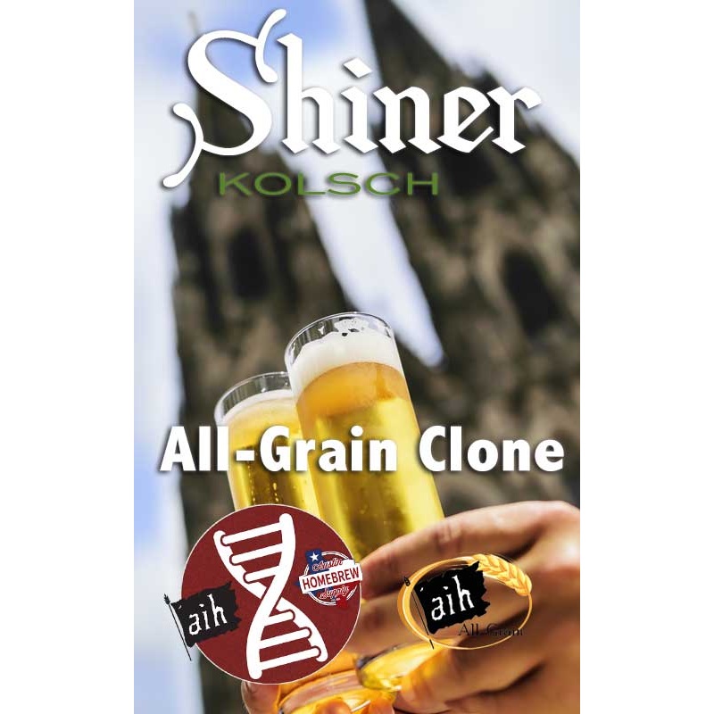 Shiner Kolsch Clone All Grain Recipe