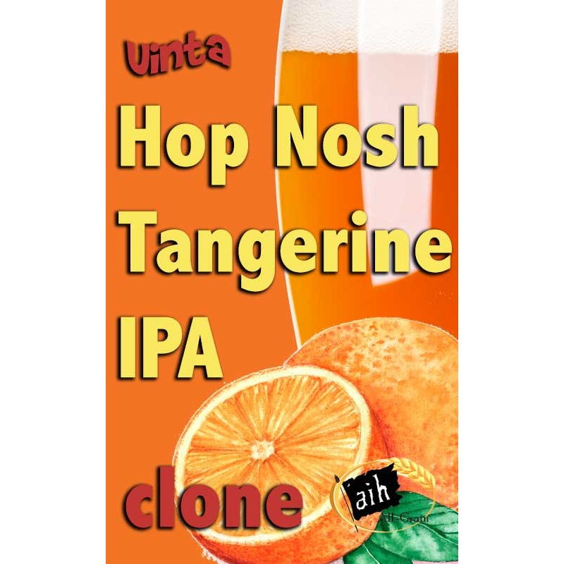 Uinta Hop Nosh Tangerine Clone All Grain Recipe