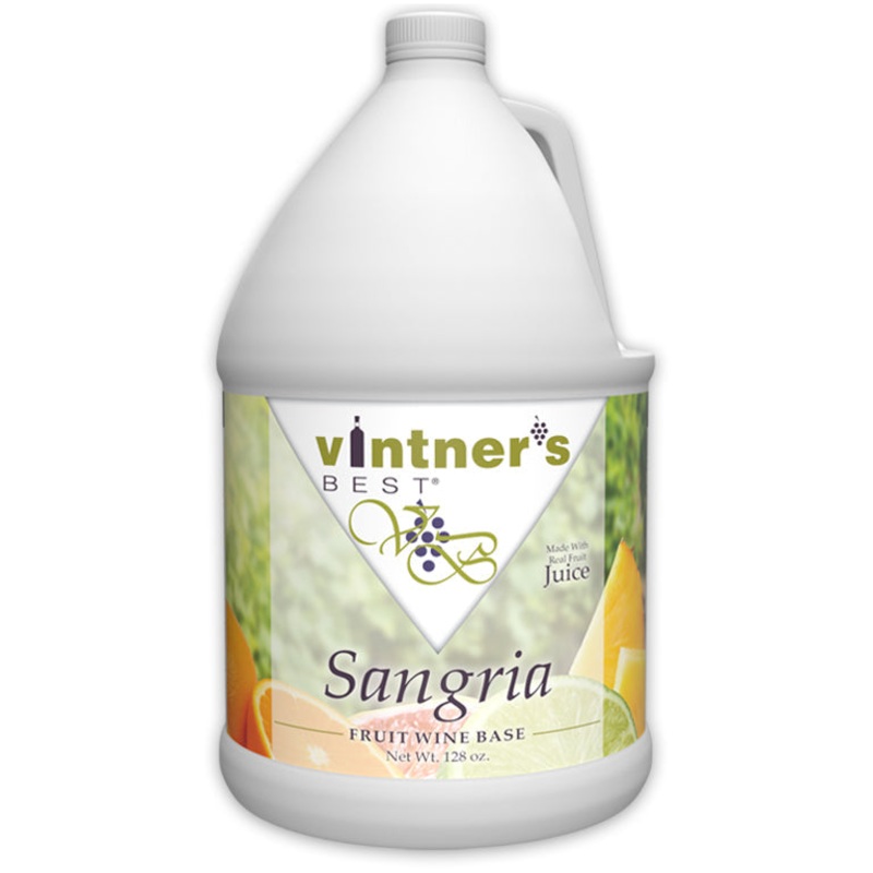 Vintner’s Best Red Sangria Fruit Wine Base 128 oz.