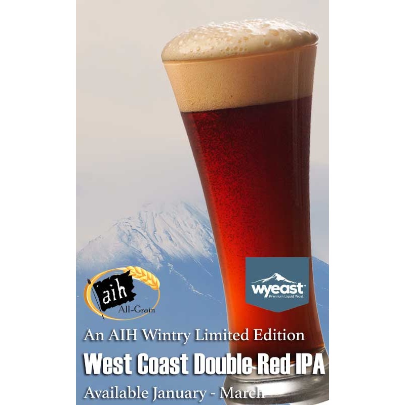 West Coast Double Red IPA All Grain Recipe