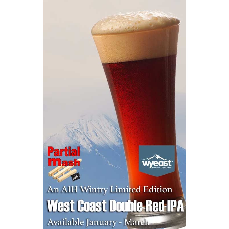 West Coast Double Red IPA Partial Mash Recipe
