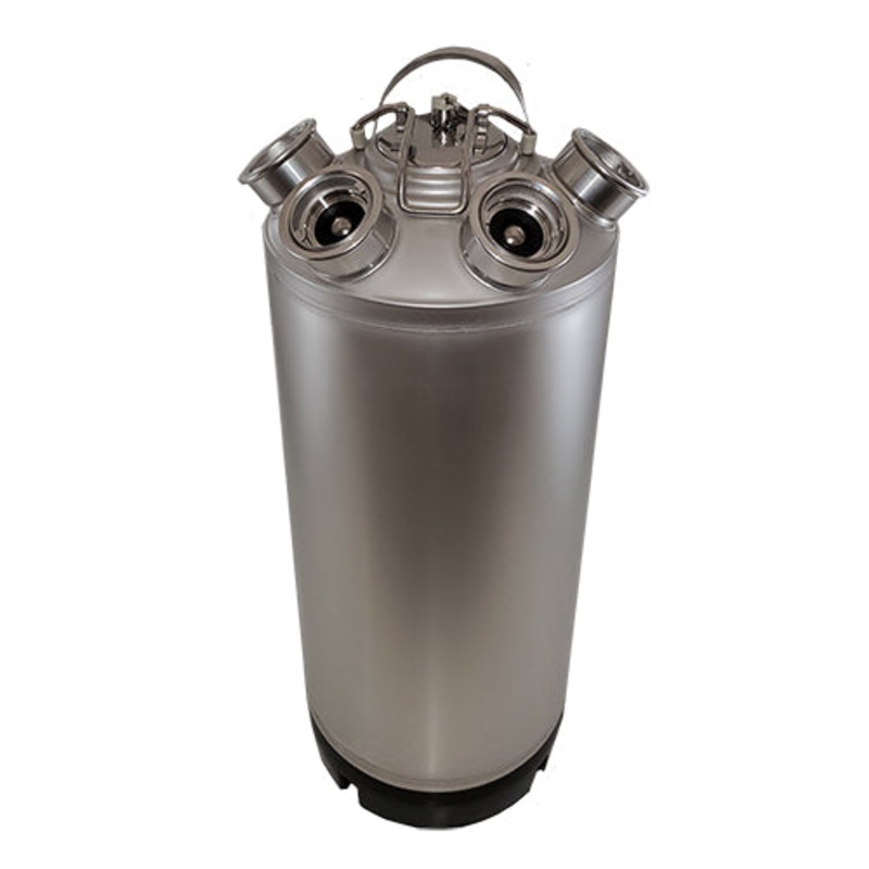 19 L Cleaning Keg with 4 Sankey D Couplers