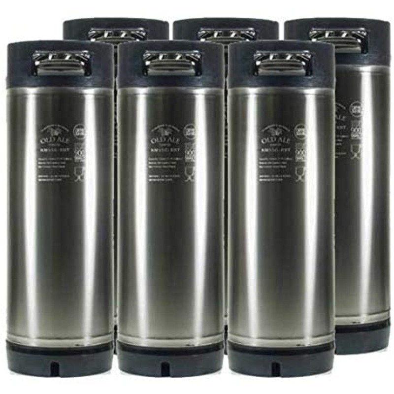 Set of Six New 5 Gallon Corny Kegs Ball Lock