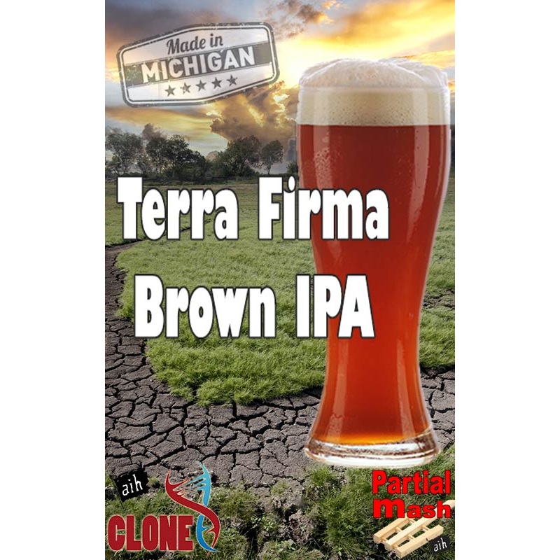 Terra Firma Brown IPA Clone Partial Mash Recipe
