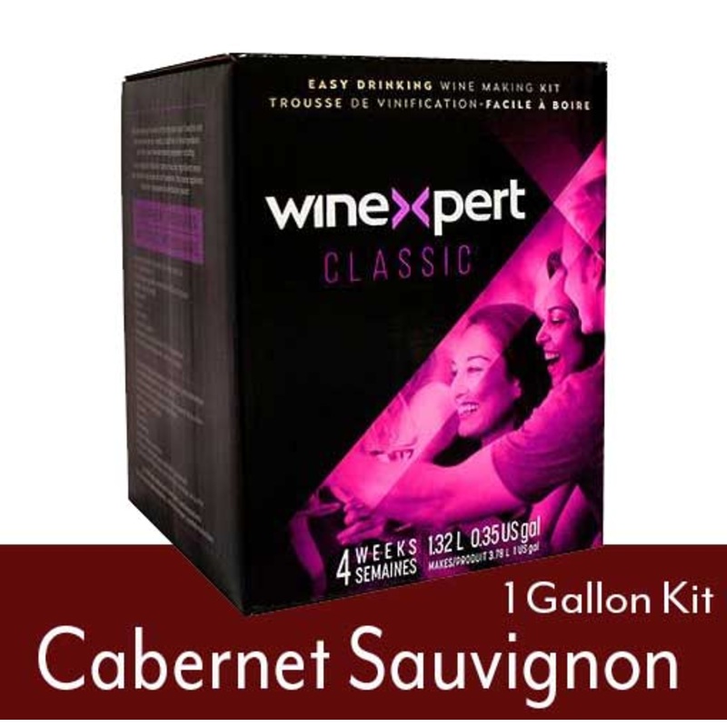 Winexpert Classic Chilean Cabernet Sauvignon Red Wine Making Kit – 1 Gallon