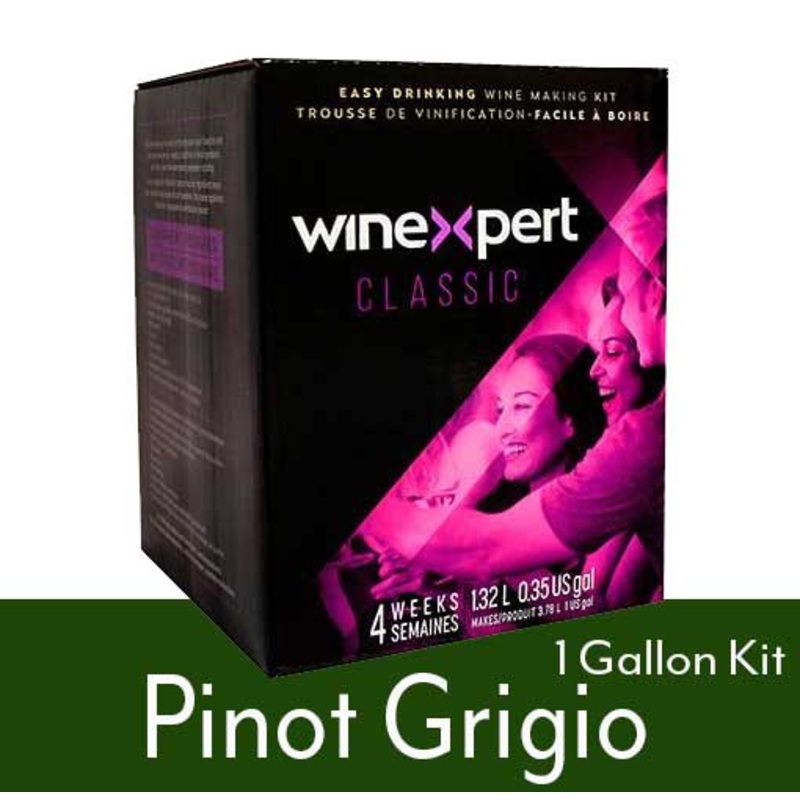 Winexpert Classic Pinot Grigio White Wine Making Kit – 1 Gallon