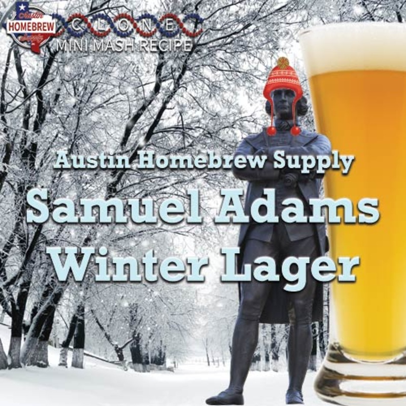 Samuel Adams Winter Lager Clone (21B) – MINI MASH Homebrew Kit