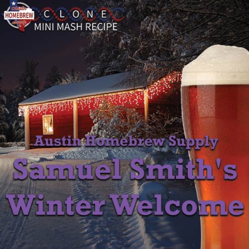 Samuel Smiths Winter Welcome Clone (14A) – MINI MASH Homebrew Kit