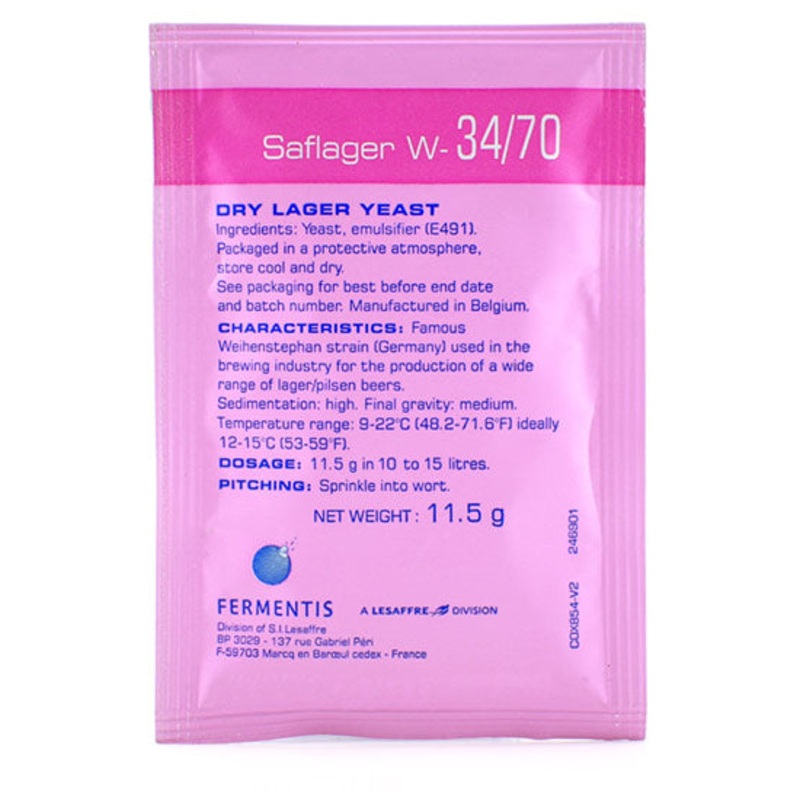 Fermentis SafLager W-34/70 Yeast