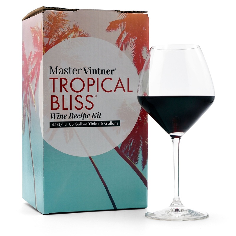 Blackberry Pinot Noir Wine Kit – Master Vintner Tropical Bliss