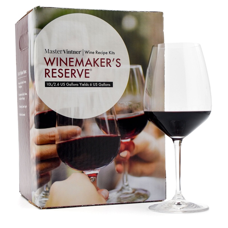 Cab Merlot Wine Kit – Master Vintner Winemaker’s Reserve