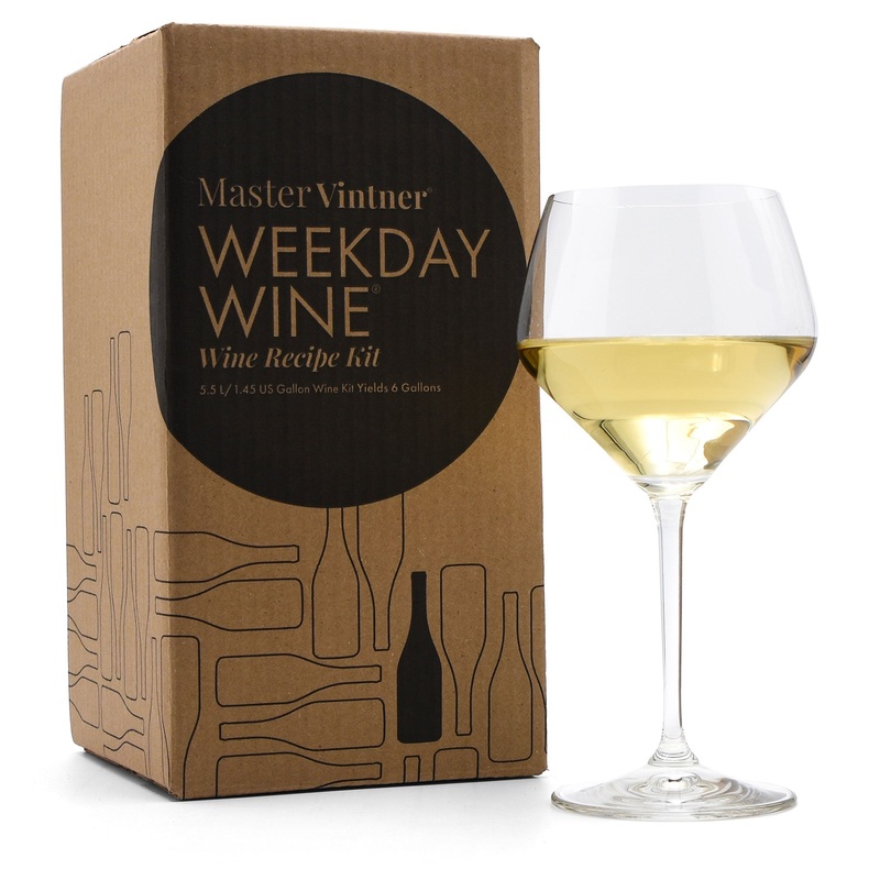 Chardonnay Wine Kit – Master Vintner Weekday Wine