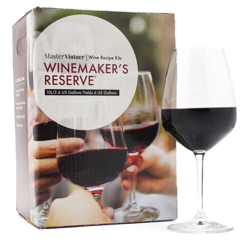 Italian Rossa Ardente Wine Kit – Master Vintner Winemaker’s Reserve