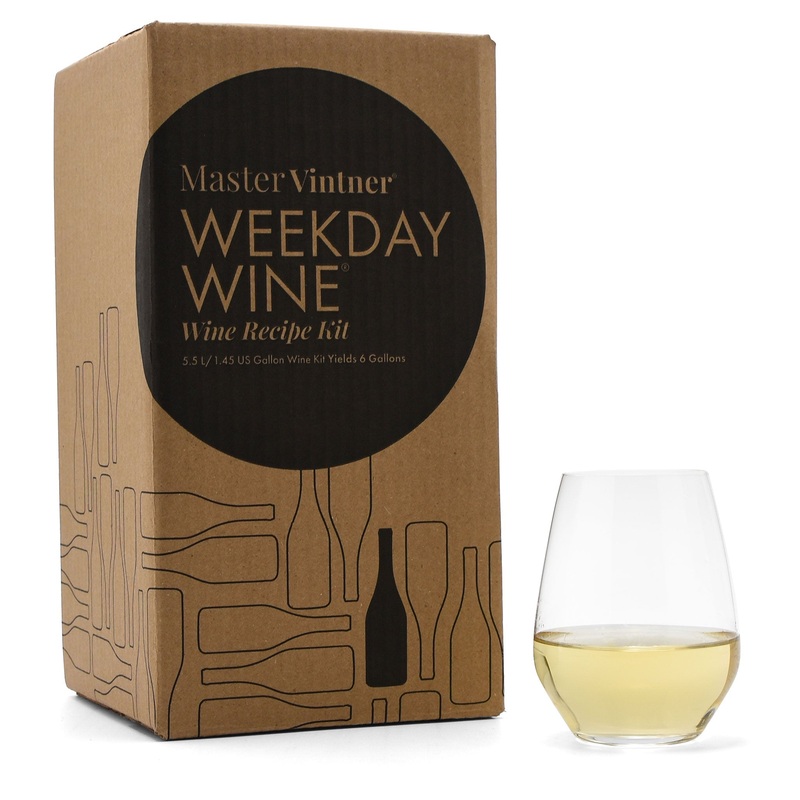 Pinot Grigio Wine Kit – Master Vintner Weekday Wine