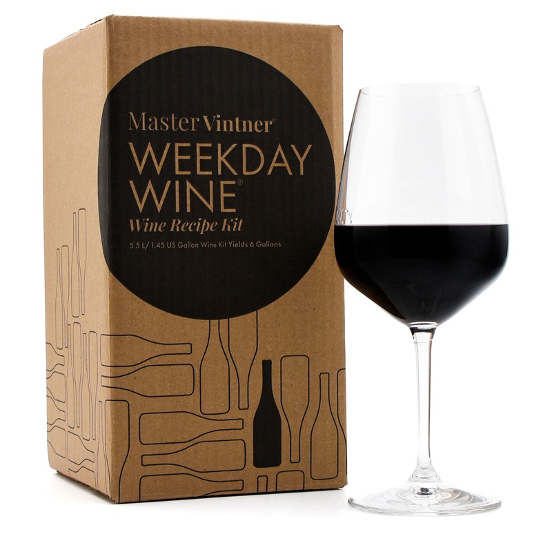 Shiraz Wine Kit – Master Vintner Weekday Wine