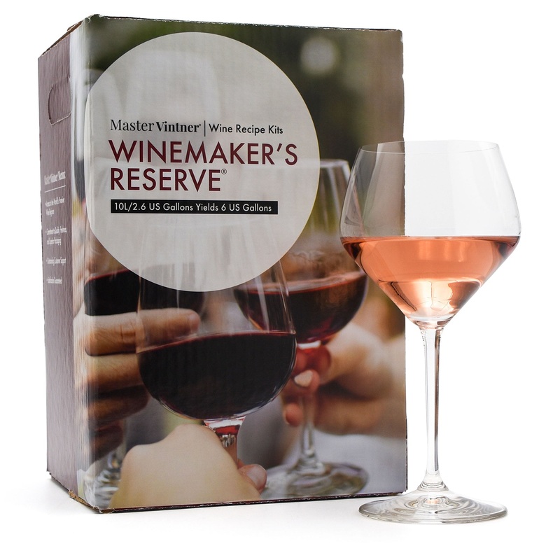 Zinfandel Ros Wine Kit – Master Vintner Winemaker’s Reserve