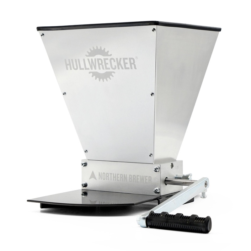 Hullwrecker 2-roller Grain Mill & Base