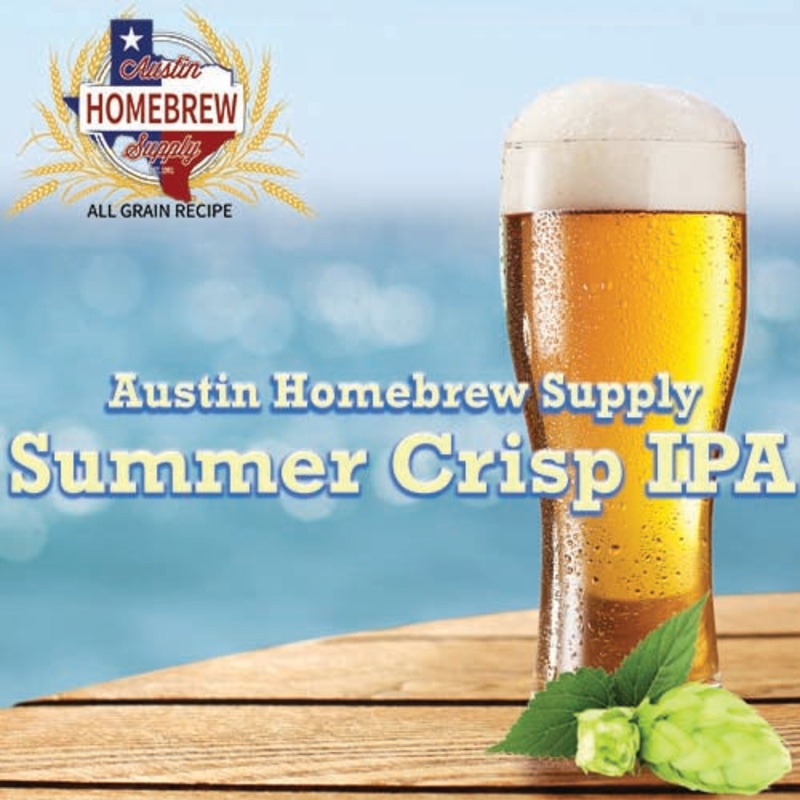 AHS Summer Crisp IPA  (14B) – ALL GRAIN Homebrew Ingredient Kit