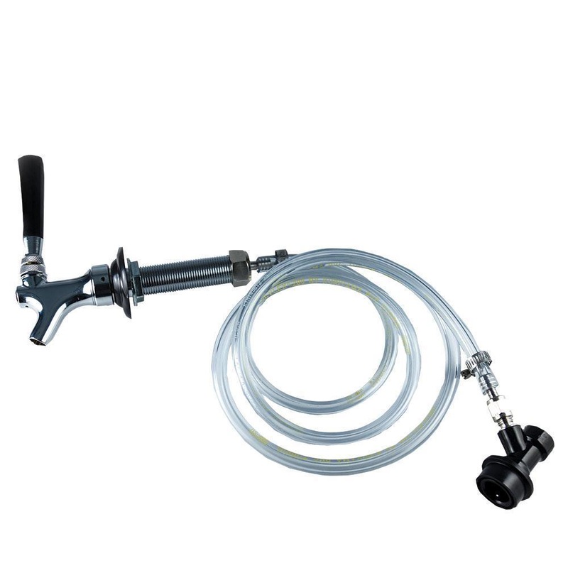 Cold Crash Keezer Faucet Shank Kit