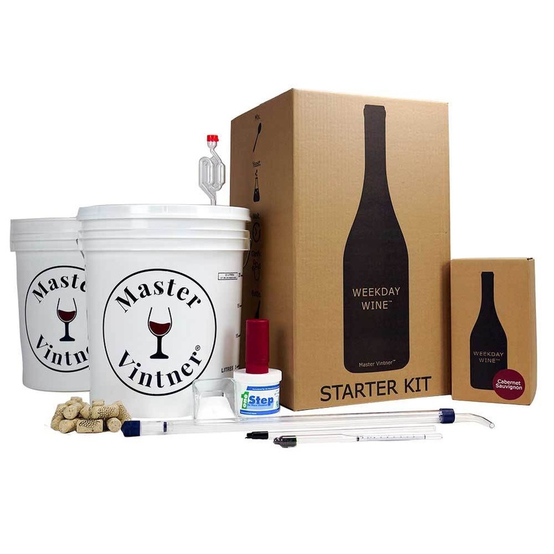 Master Vintner Weekday Wine Making Starter Kit