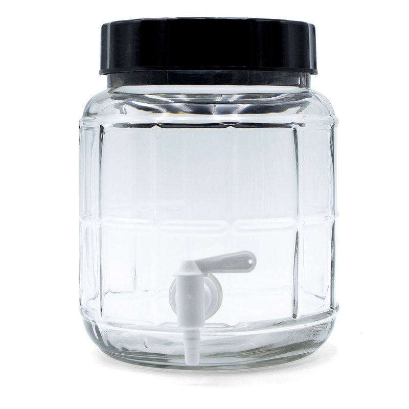 Siphonless Little Big Mouth Bubbler Glass Fermentor